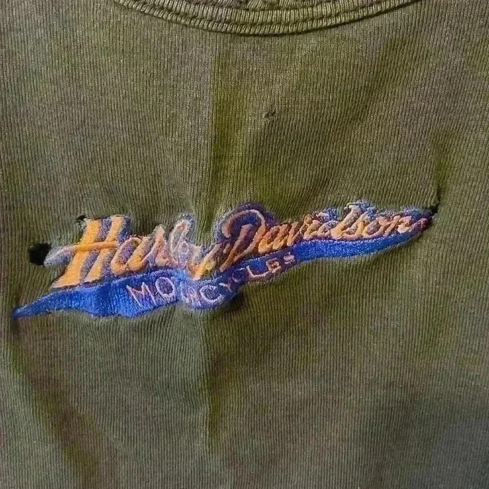💚 3/$15 Vintage XL Harley Davidson Tank Top - Picture 3 of 8